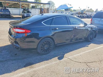 Trzecie zdjęcie samochodu z tyłu: 2016 FORD FUSION SE VIN:3FA6P0H99GR215577 - miniatura