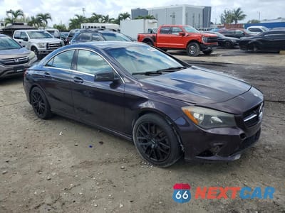 Czwarte zdjęcie samochodu z boku: 2015 MERCEDES-BENZ CLA 250 VIN:WDDSJ4EB2FN206008 - miniatura