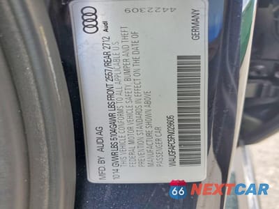 Zdjęcie 12 z 12 samochodu: 2015 AUDI A6 PREMIUM PLUS VIN:WAUGFAFC5FN029605 - miniatura