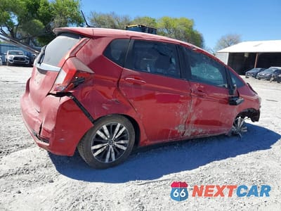 Trzecie zdjęcie samochodu z tyłu: 2018 HONDA FIT EX VIN:3HGGK5H80JM730118 - miniatura