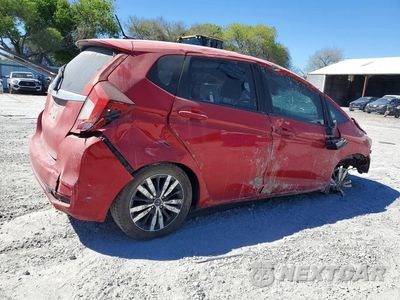 Trzecie zdjęcie samochodu z tyłu: 2018 HONDA FIT EX VIN:3HGGK5H80JM730118 - miniatura