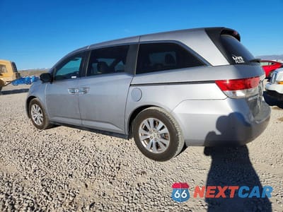 Drugie zdjęcie samochodu z przodu: 2016 HONDA ODYSSEY EXL VIN:5FNRL5H66GB094272 - miniatura