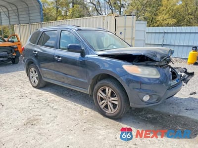 Czwarte zdjęcie samochodu z boku: 2012 HYUNDAI SANTA FE LIMITED VIN:5XYZK4AG7CG121045 - miniatura