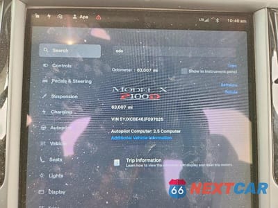 Zdjęcie 9 z 13 samochodu: 2018 TESLA MODEL X VIN:5YJXCBE46JF097625 - miniatura