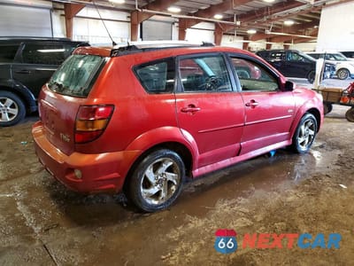 Trzecie zdjęcie samochodu z tyłu: 2008 PONTIAC VIBE VIN:5Y2SL67818Z425362 - miniatura