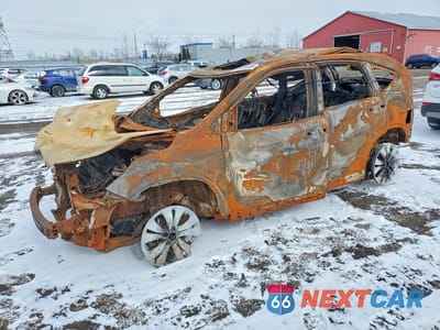 2012 HONDA CR-V EXL JHLRM4H79CC010116 - główne zdjęcie licytacji z USA - miniatura