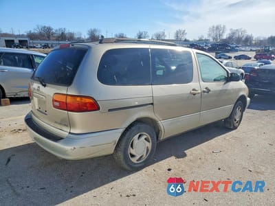 Trzecie zdjęcie samochodu z tyłu: 2000 TOYOTA SIENNA XLE VIN:4T3ZF13C1YU180419 - miniatura