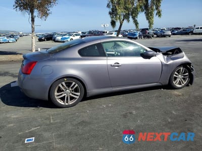 Trzecie zdjęcie samochodu z tyłu: 2008 INFINITI G37 BASE VIN:JNKCV64E78M122106 - miniatura