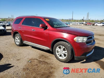Czwarte zdjęcie samochodu z boku: 2013 DODGE DURANGO CREW VIN:1C4RDJDG9DC685919 - miniatura