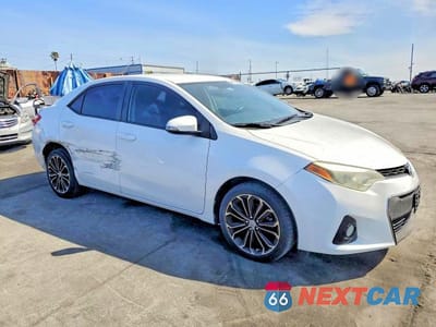 Czwarte zdjęcie samochodu z boku: 2015 TOYOTA COROLLA S PLUS VIN:2T1BURHEXFC455227 - miniatura