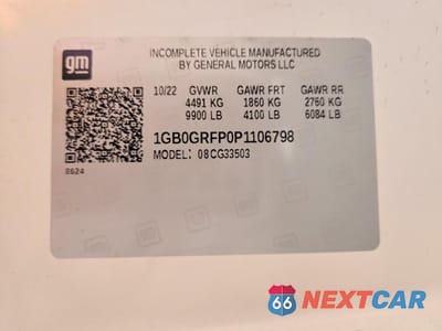 Zdjęcie 13 z 13 samochodu: 2023 CHEVROLET EXPRESS G3500 BOX TRUCK VIN:1GB0GRFP0P1106798 - miniatura