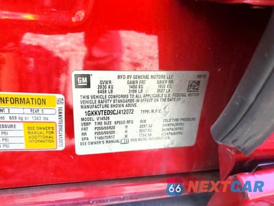 Zdjęcie 13 z 13 samochodu: 2012 GMC ACADIA DENALI VIN:1GKKVTED9CJ412072 - miniatura