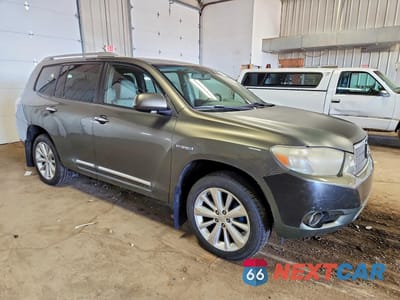 Czwarte zdjęcie samochodu z boku: 2008 TOYOTA HIGHLANDER HYBRID LIMITED VIN:JTEEW44A482004448 - miniatura