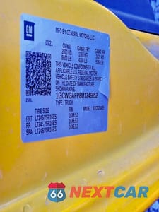 Zdjęcie 13 z 13 samochodu: 2021 CHEVROLET EXPRESS G2500 DELIVERY VAN VIN:1GCWGAFP8M1246052 - miniatura