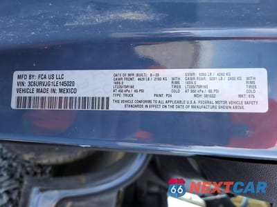 Zdjęcie 14 z 14 samochodu: 2020 RAM PROMASTER 3500 3500 HIGH VIN:3C6URVJG1LE145020 - miniatura