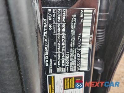 Zdjęcie 12 z 12 samochodu: 2018 MERCEDES-BENZ GLC COUPE 300 4MATIC VIN:WDC0J4KB3JF473774 - miniatura