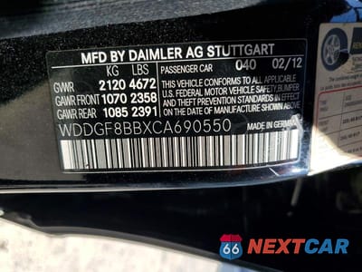 Zdjęcie 12 z 12 samochodu: 2012 MERCEDES-BENZ C 300 4MATIC VIN:WDDGF8BBXCA690550 - miniatura
