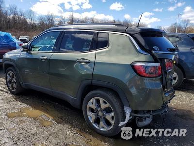 Drugie zdjęcie samochodu z przodu: 2018 JEEP COMPASS LIMITED VIN:3C4NJCCB8JT194735 - miniatura