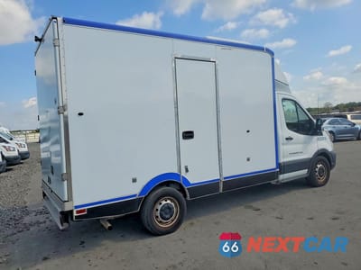 Trzecie zdjęcie samochodu z tyłu: 2020 FORD TRANSIT DELIVERY TRUCK VIN:1FDBW5Z81LKB11478 - miniatura