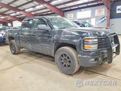 Czwarte zdjęcie samochodu z boku: 2014 CHEVROLET SILVERADO K1500 LT VIN:3GCUKREC3EG469105 - miniatura