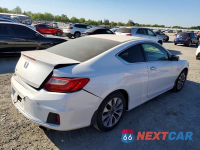 Trzecie zdjęcie samochodu z tyłu: 2014 HONDA ACCORD LX-S VIN:1HGCT1B36EA001304 - miniatura