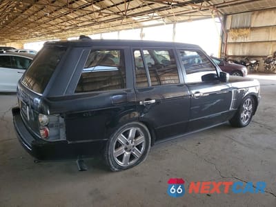 Trzecie zdjęcie samochodu z tyłu: 2006 LAND ROVER RANGE ROVER HSE VIN:SALME15456A210965 - miniatura