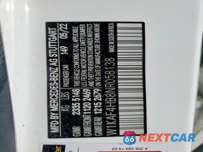 Zdjęcie 12 z 12 samochodu: 2022 MERCEDES-BENZ C 300 4MATIC VIN:W1KAF4HB8NR058138 - miniatura