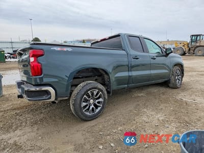 Trzecie zdjęcie samochodu z tyłu: 2025 CHEVROLET SILVERADO K1500 LT-L VIN:1GCRKKEK3SZ133468 - miniatura