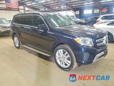 Czwarte zdjęcie samochodu z boku: 2017 MERCEDES-BENZ GLS 450 4MATIC VIN:4JGDF6EE9HA796613 - miniatura
