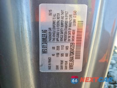 Zdjęcie 12 z 13 samochodu: 2016 SMART CARS FORTWO VIN:WMEEJ9AA7GK845359 - miniatura