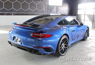 Trzecie zdjęcie samochodu z tyłu: 2018 PORSCHE 911 TURBO VIN:WP0AD2A91JS156295 - miniatura