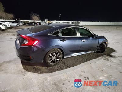Trzecie zdjęcie samochodu z tyłu: 2020 HONDA CIVIC EX VIN:19XFC1F3XLE011656 - miniatura