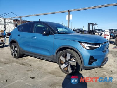 Czwarte zdjęcie samochodu z boku: 2022 VOLVO C40 P8 RECHARGE ULTIMATE VIN:YV4ED3GB2N2008385 - miniatura