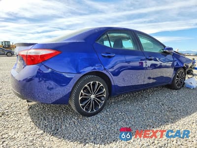 Trzecie zdjęcie samochodu z tyłu: 2014 TOYOTA COROLLA S PLUS VIN:2T1BURHE4EC066758 - miniatura