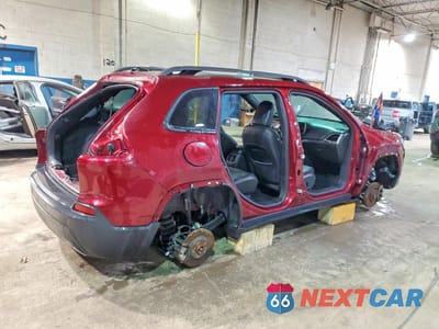 Trzecie zdjęcie samochodu z tyłu: 2021 JEEP CHEROKEE LATITUDE LUX VIN:1C4PJMMX3MD111280 - miniatura