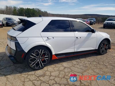 Trzecie zdjęcie samochodu z tyłu: 2025 HYUNDAI IONIQ 5 N BASE VIN:KM8KNDA82SU004628 - miniatura
