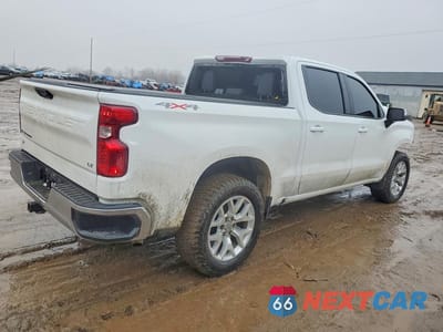 Trzecie zdjęcie samochodu z tyłu: 2024 CHEVROLET SILVERADO K1500 LT VIN:1GCUDDED1RZ107611 - miniatura