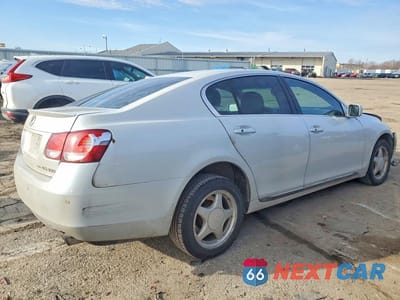 Trzecie zdjęcie samochodu z tyłu: 2006 LEXUS GS 300 VIN:JTHCH96S860011564 - miniatura