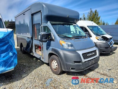 Czwarte zdjęcie samochodu z boku: 2022 RAM PROMASTER 3500 DELIVERY TRUCK VIN:3C7WRVMG8NE126175 - miniatura