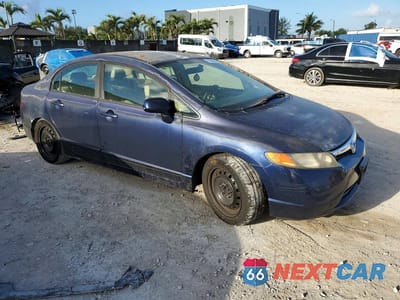 Czwarte zdjęcie samochodu z boku: 2006 HONDA CIVIC LX VIN:JHMFA15586S001216 - miniatura