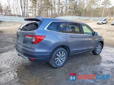 Trzecie zdjęcie samochodu z tyłu: 2020 HONDA PILOT EXL VIN:5FNYF6H54LB022996 - miniatura