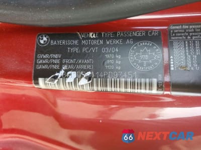 Zdjęcie 13 z 13 samochodu: 2004 BMW 330 CI VIN:WBABD53414PD97451 - miniatura
