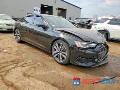 Czwarte zdjęcie samochodu z boku: 2024 AUDI A6 PREMIUM PLUS VIN:WAUE3BF23RN035713 - miniatura
