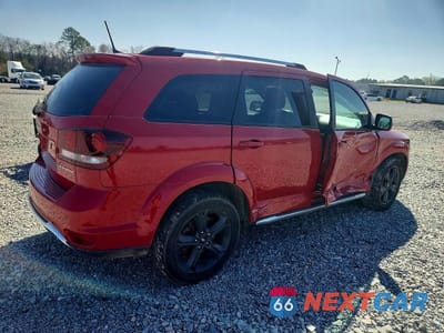 Trzecie zdjęcie samochodu z tyłu: 2020 DODGE JOURNEY CROSSROAD VIN:3C4PDCGB7LT212915 - miniatura