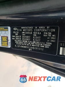 Zdjęcie 13 z 13 samochodu: 2017 KIA SEDONA LX VIN:KNDMB5C1XH6281312 - miniatura