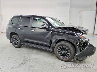Czwarte zdjęcie samochodu z boku: 2022 LEXUS GX 460 BASE VIN:JTJAM7BX9N5323787 - miniatura