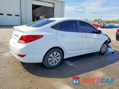 Trzecie zdjęcie samochodu z tyłu: 2017 HYUNDAI ACCENT SE VIN:KMHCT4AE2HU197310 - miniatura