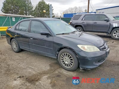 Czwarte zdjęcie samochodu z boku: 2005 HONDA CIVIC EX VIN:2HGES25735H568488 - miniatura