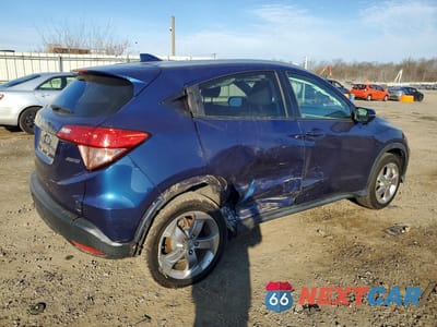 Trzecie zdjęcie samochodu z tyłu: 2017 HONDA HR-V EXL VIN:3CZRU6H79HM708217 - miniatura