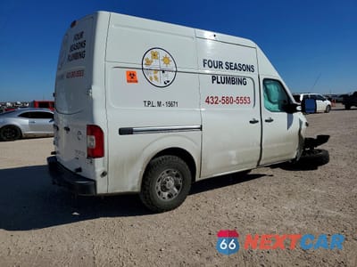 Trzecie zdjęcie samochodu z tyłu: 2015 NISSAN NV DELIVERY VAN VIN:1N6AF0LY9FN803502 - miniatura